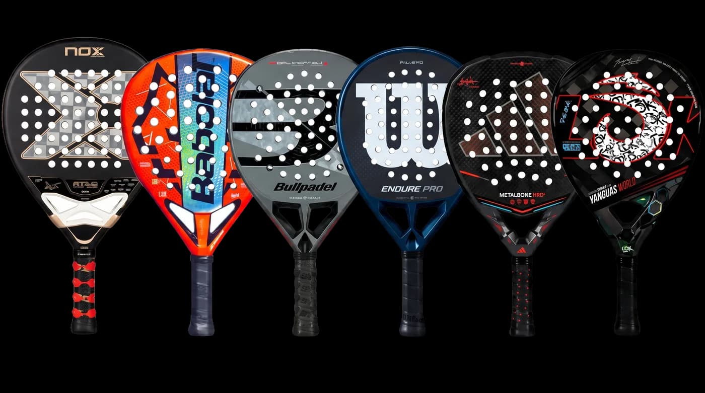 Palas de pádel Nox, Bullpadel, Wilson y más de la colección 2026